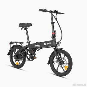 Elektrický bicykel, 16-palcový skladací,osvetlením ,250w - 7
