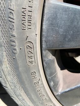 Predám Alu kolesa 5x120 R17 225/45 - 7