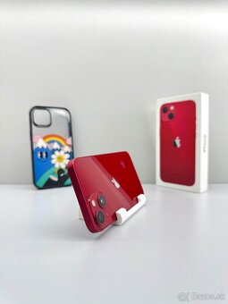 iPhone 13 128GB RED NOVÁ BATÉRIA+PRÍSLUŠENSTVO - 7