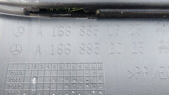 Mercedes ML M GLE W166 2011 - zadny spojler naraznik - 7