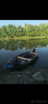 Čln, motor, príves, sonar - 7