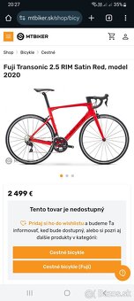 Predám cestný bicykel Fuji Transonic - 7