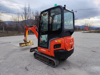 Minibager Kubota, rok 2017. Vaha 1600kg. Rozsirovaci. - 7