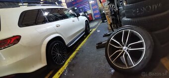 Nová sada 21“alu Mercedes Gle +GLS +zimní pneu 275/45R21 - 7