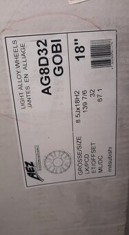 6x139,7 r18 Mitsubishi Pajero AEZ GOBI Nové - 7
