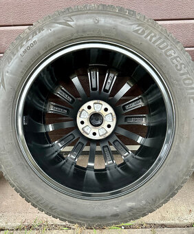 originální ALU kola škoda trinity black R18 5x112 - 7