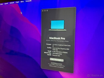 MacBook Pro 13" Retina SK 2018 s Touch Barom Strieborný - 7