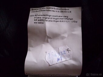 Hugo Boss pánske vlnené sako  L - 7