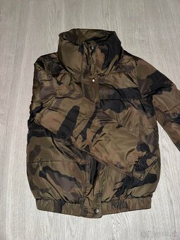 zara original camouflage oversized zimna bombera-bunda - 7