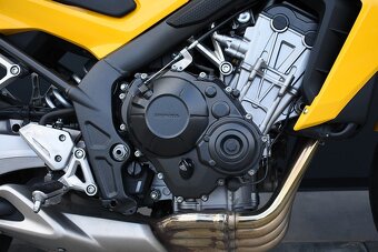 Yellow Camaro color Honda cb650F ABS r. 2017 14 tis. km - SK - 7