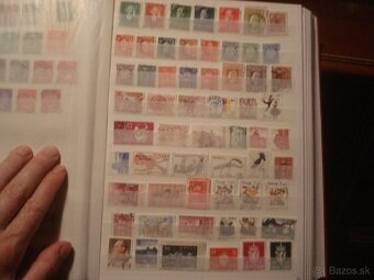60 str. album A4 + 1300 rôznych známok Nemecko Európa Svet - 7
