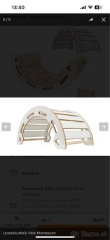 Montessori balančná hojdačka - 7