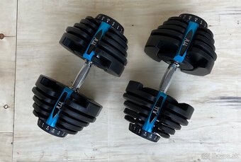 Nastaviteľné jednoručné činky 5-40kg - 7