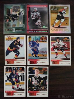 Predám kartičky NHL z 90 rokov (UD,Top.,pinnac,MVP, Metal u) - 7