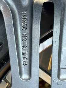Mercedes original AMG disky 20' + zimné pneu - 7