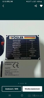 Dieselový generátor VÖGLER S10000DS3 10Kva - 7