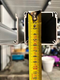 AL profil hlinikovy profil 60x60 žlab 6m - 7