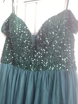 Spoločenské šaty zelené - 7