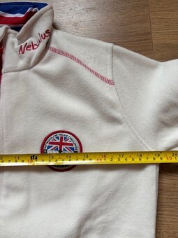 NEBULUS - biela teplá mikina - 7