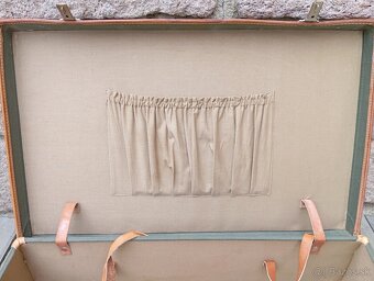 Predám starý krásny cestovný kufor - 7