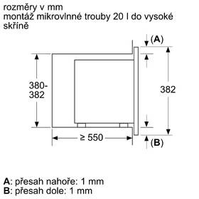 Mikrovlnná rúra Bosch Serie 2 BFL623MB3 čierna - 7