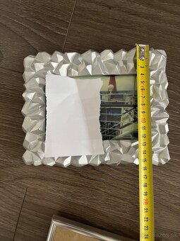 9ks fotoram, fotoramcek, ram na fotky rozne velkosti 9x13, 1 - 7