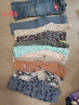 Predám dievčenské veci od narodenia  po 4 roky - 7