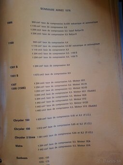 Navod Manuál Simca,Talbot Fiat kompletný - 7