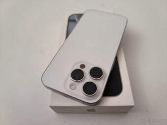 apple iphone 16 PRO 128gb White Titanium / Batéria 90% - 7