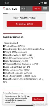 Led reflektor 12V - 7