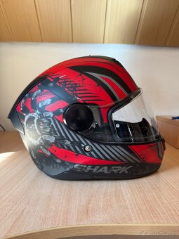 Predám prilbu na motorku Shark D-SKWAL 2 Atraxx - 7