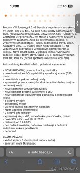 Predam Volkswagen Touareg 4,2 Benzín V8 atmosféra - 7