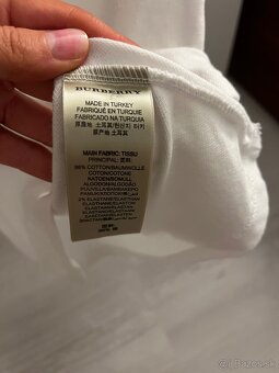 Burberry dámska biela polokošela - 7