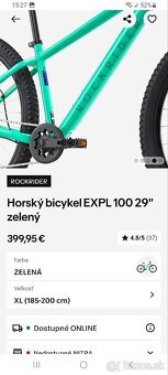 Bicykel expl 100 v zelenej farbe. - 7