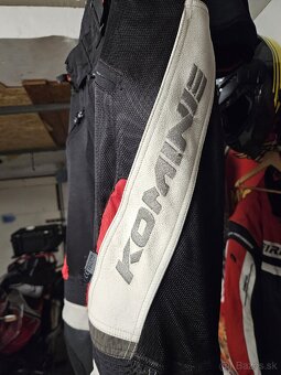 Textilné nohavice s kožou Komine L /52 - 7