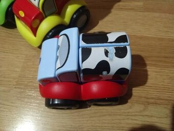 Maxi lego autíčka 4ks - 7