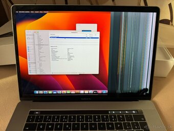 Apple MacBook Pro 15" 2017 s rozbitým displejom - 7