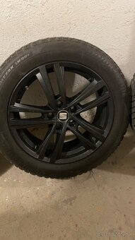 Alu disky 5x112 r17 + zimná sada pneu - 7