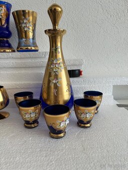 Borske novovorske modre sklo vysoky smalt - 7