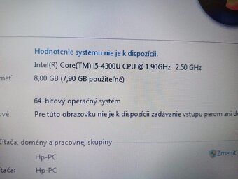 predám 12" HP elitebook 820 g1 / Intel core i5 / 8gb ram - 7