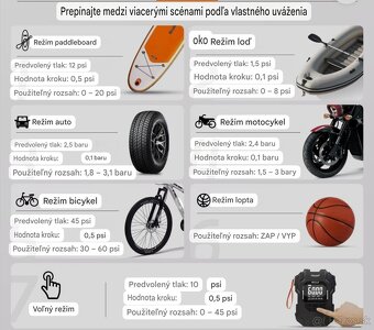 Vzduchový kompresor s led svetlom - 7