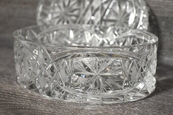 Brúsený kryštáľ dóza - 7