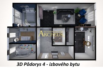 4 - IZBOVÝ BYT S VEĽKORYSOU ROZLOHOU, ULICA SNP, HUMENNÉ - 7