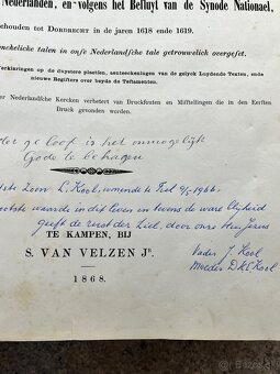 Starožitná obrovská Bible - 7