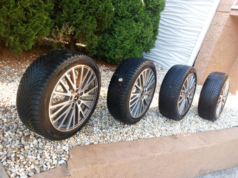 4-originál obute alu 5x112 R18 Mercedes 7.5J ET49-225/45 r18 - 7