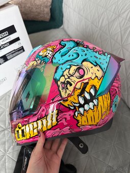ICON airflite helmet pink - 7