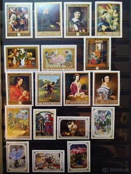 umenie - partia známok - 7