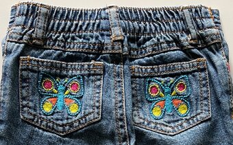 dievčenske trička, rifle, svetrik na 18-24m, 5ks - 7