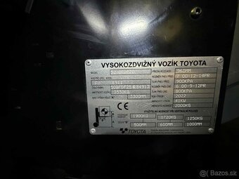 Toyota Dieselový VZV 52-8FDF20 833MTH - 7