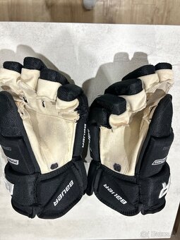 ✅ TOP RUKAVICE BAUER PRO SERIES - č. 15 - 3 krát hrané ✅ - 7